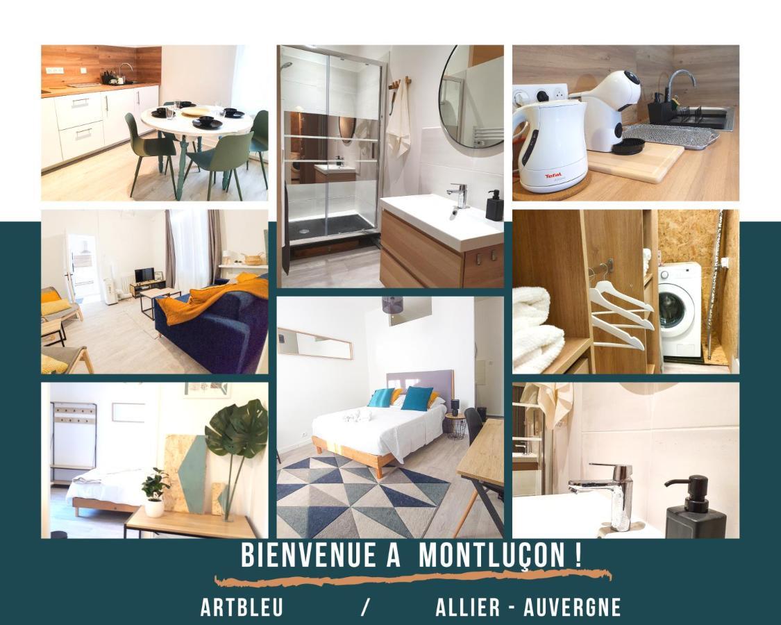 Artbleu -Tout Confort - Ideal Pros - Proche Commerces Montluçon Zewnętrze zdjęcie